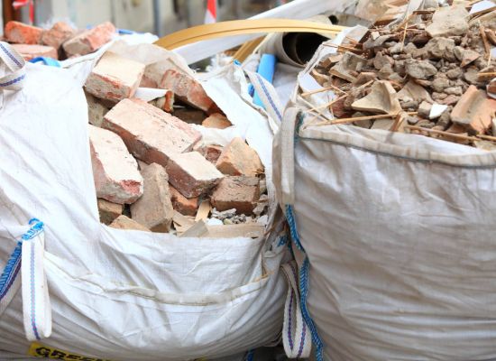 Rubble removal in Rynfield